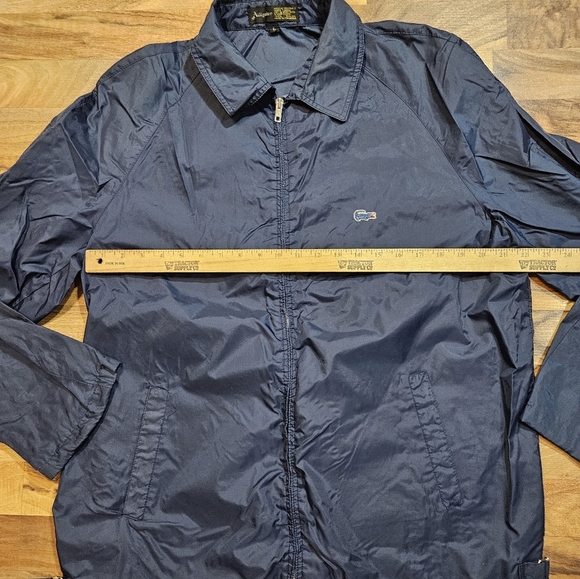 Vintage Alligator Nylon Windbreaker Jacket Made in Hong Kong Size Large 1980s - Picture 5 of 7